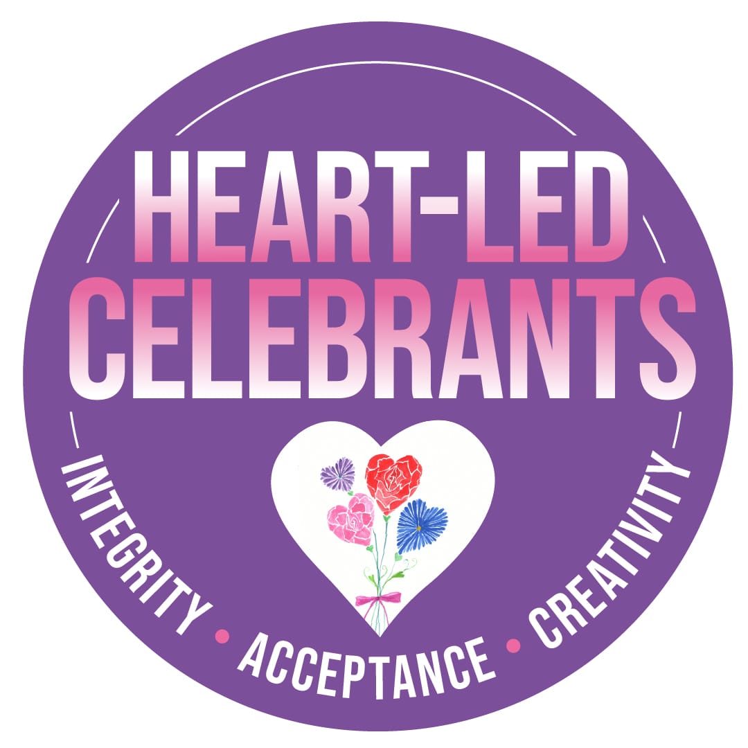 heart-led celebrancy badge