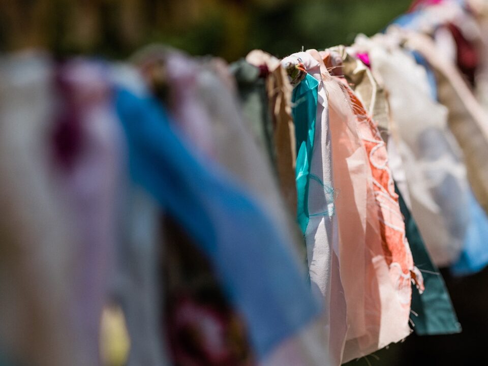 Eco-friendly Celebration Planning - Handmade Wedding Bunting